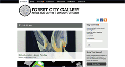 Desktop Screenshot of forestcitygallery.com